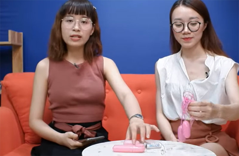 Shop bán trứng rung tình yêu