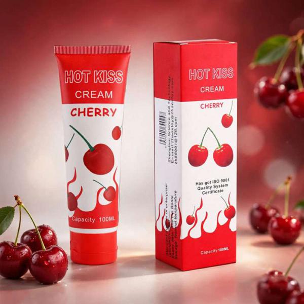 Gel bôi trơn Hot Kiss Cream hương cherry 100ml