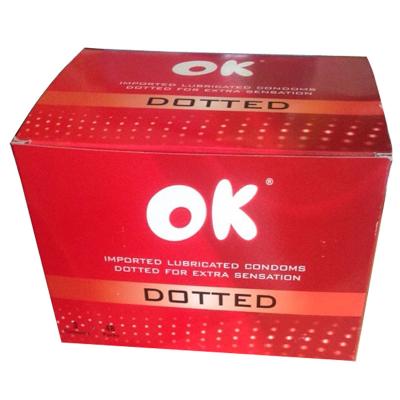 Hộp bao cao su gia đình Ok Deluxe đỏ 100 chiếc chính hãng giá rẻ